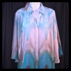 Chico’s new size 1. Style w anything.